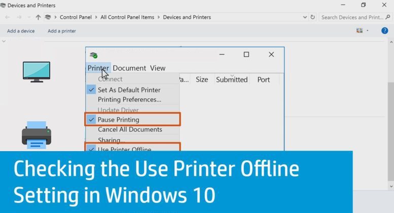 why hp printer is offline